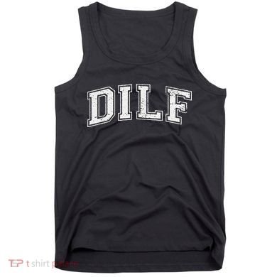 Dilf Varsity Style Dad Older More Mature Tank Top