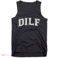 Dilf Varsity Style Dad Older More Mature Tank Top thumb 0