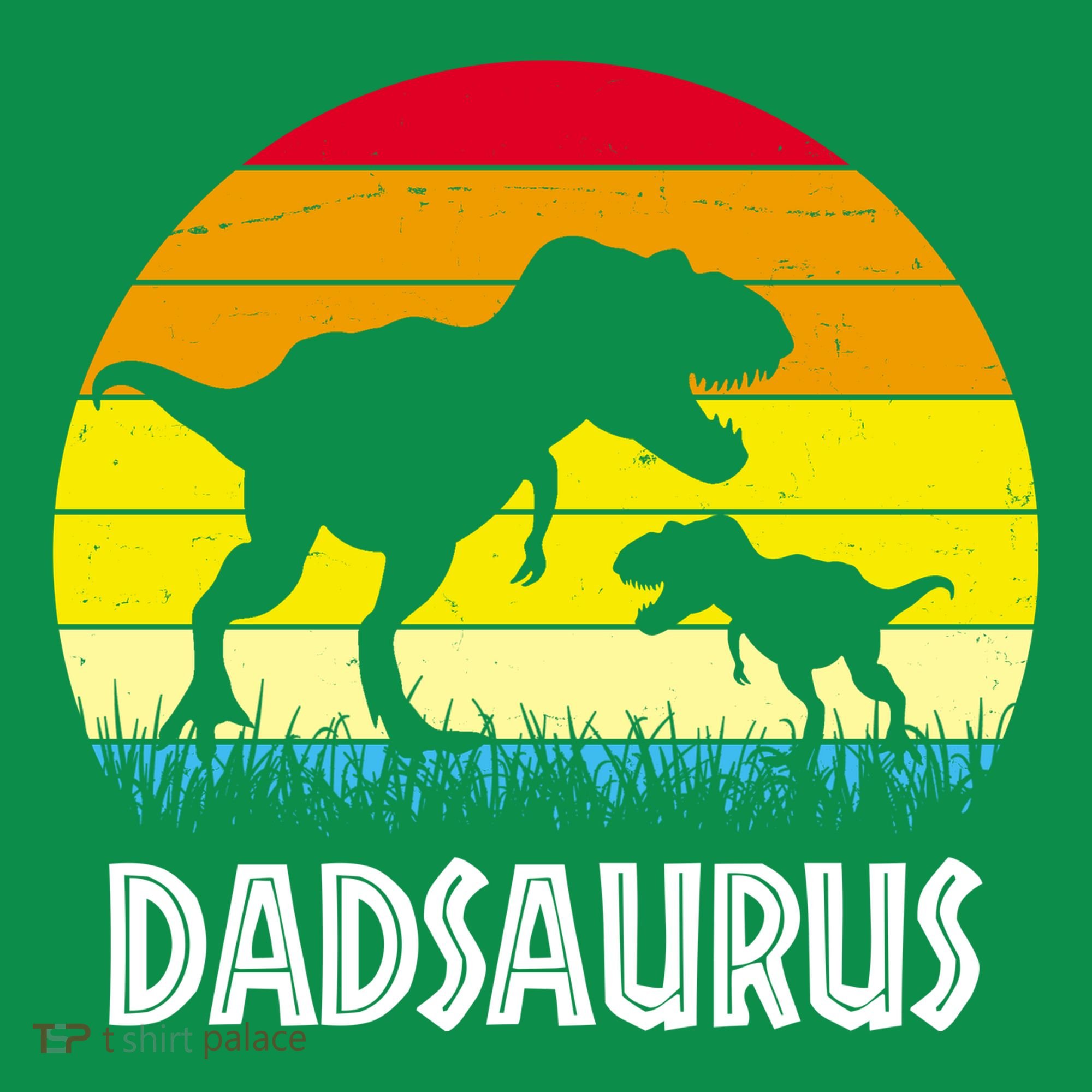 Dadsaurus Vintage Sunset Sweatshirt