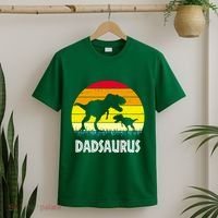 Dadsaurus Vintage Sunset T-Shirt thumb 2