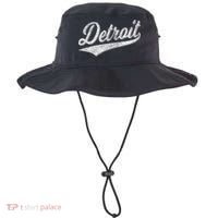 Detroit Varsity Script Classic Sports Jersey Style Bucket Hat thumb 0