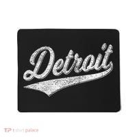 Detroit Varsity Script Classic Sports Jersey Style Mousepad thumb 0