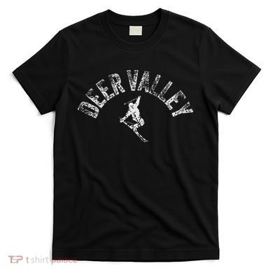 Deer Valley Ski Utah Skiing Cool Valley Skier Gear T-Shirt