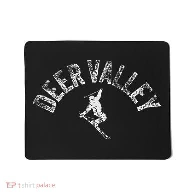 Deer Valley Ski Utah Skiing Cool Valley Skier Gear Mousepad
