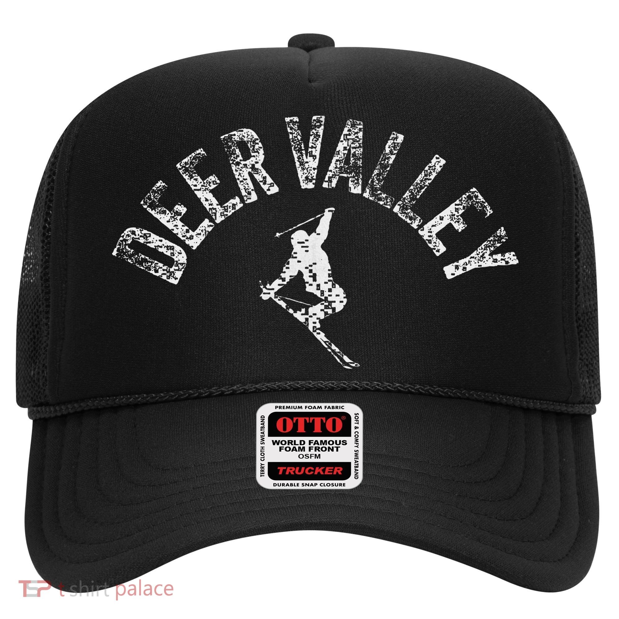 Deer Valley Ski Utah Skiing Cool Valley Skier Gear Hat