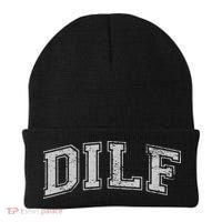 DILF VARSITY STYLE DAD OLDER MORE MATURE MEN Beanie thumb 0