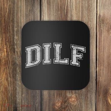 DILF VARSITY STYLE DAD OLDER MORE MATURE MEN Coaster