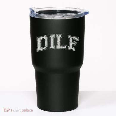 DILF VARSITY STYLE DAD OLDER MORE MATURE MEN Tumbler