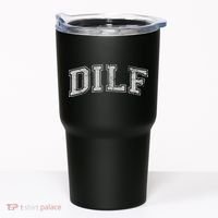 DILF VARSITY STYLE DAD OLDER MORE MATURE MEN Tumbler thumb 0