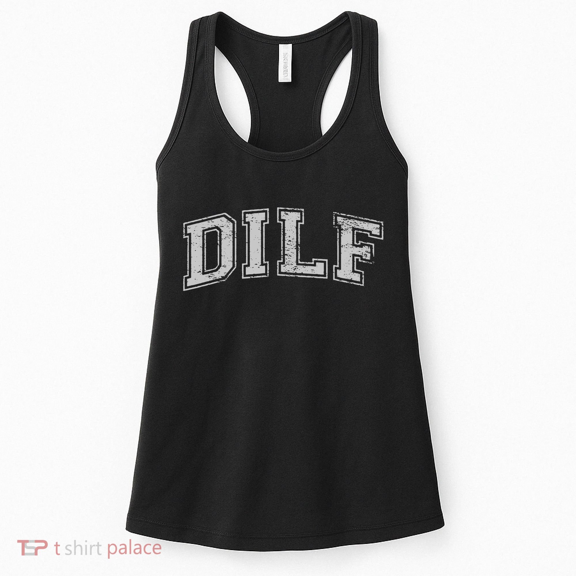 DILF VARSITY STYLE DAD OLDER MORE MATURE MEN Women's Tank Top