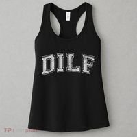 DILF VARSITY STYLE DAD OLDER MORE MATURE MEN Women's Tank Top thumb 3