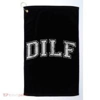 DILF VARSITY STYLE DAD OLDER MORE MATURE MEN Golf Towel thumb 0