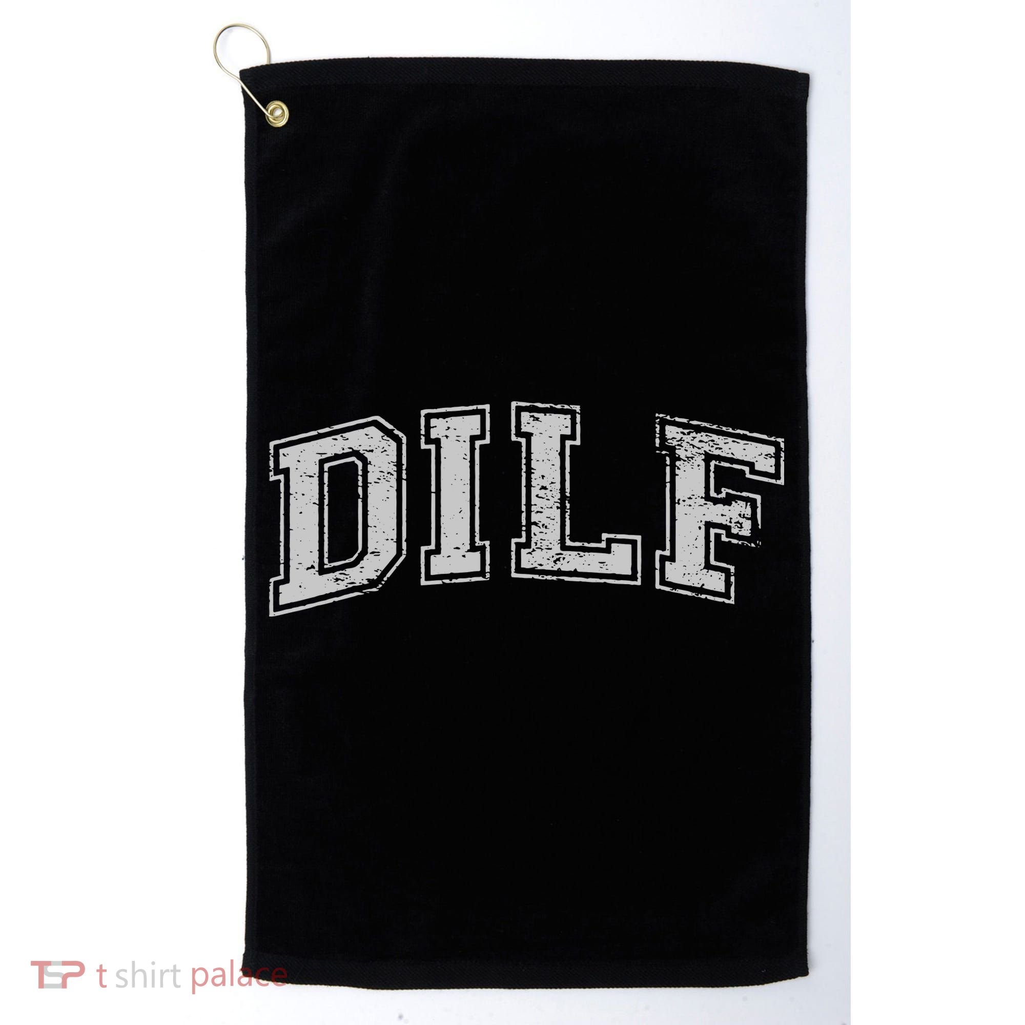 DILF VARSITY STYLE DAD OLDER MORE MATURE MEN Golf Towel