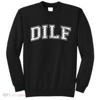Dilf Varsity Style Dad Older More Mature Sweatshirt thumb 0