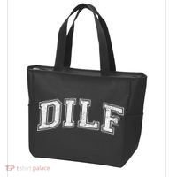 Dilf Varsity Style Dad Older More Mature Tote Bag thumb 3
