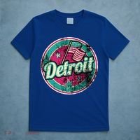 Detroit Vintage Style Rust Logo T-Shirt thumb 5