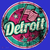 Detroit Vintage Style Rust Logo T-Shirt thumb 7