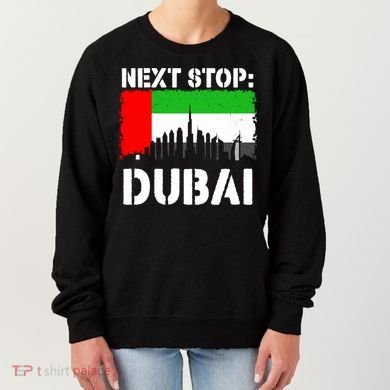 Dubai Vacation Trip Next Stop Vacay Vibes Souvenir Great Gift Women's Sweatshirt