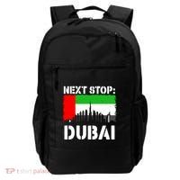Dubai Vacation Trip Next Stop Vacay Vibes Souvenir Great Gift Backpack thumb 0