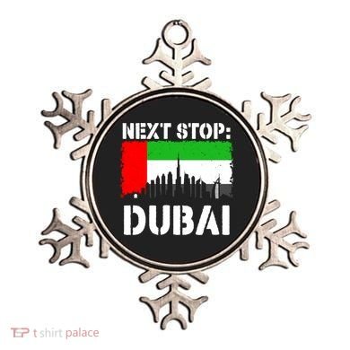 Dubai Vacation Trip Next Stop Vacay Vibes Souvenir Great Gift Ornament