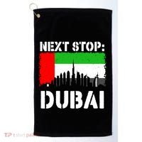 Dubai Vacation Trip Next Stop Vacay Vibes Souvenir Great Gift Golf Towel thumb 0