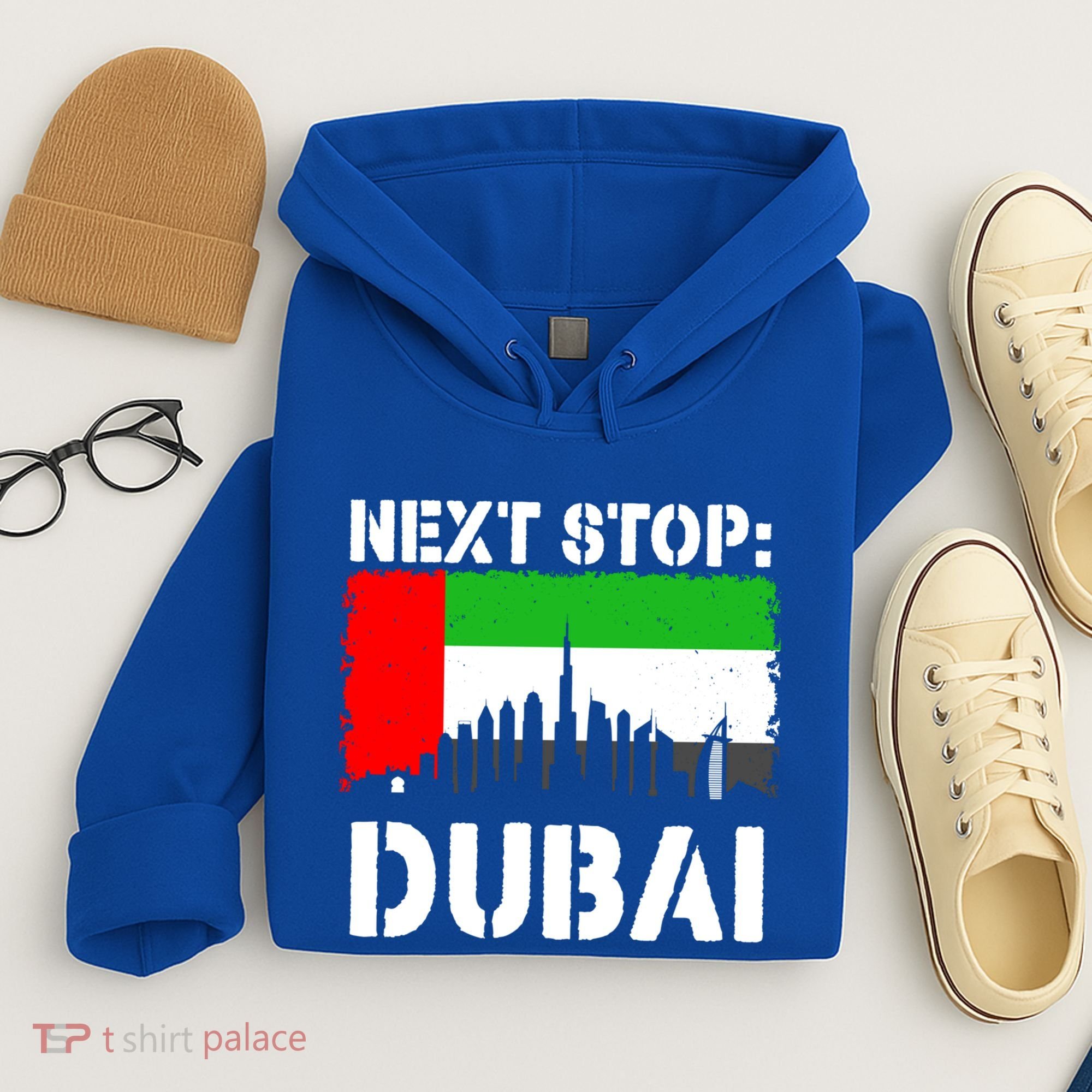 Dubai Vacation Trip Next Stop Vacay Vibes Souvenir Great Gift Hoodie