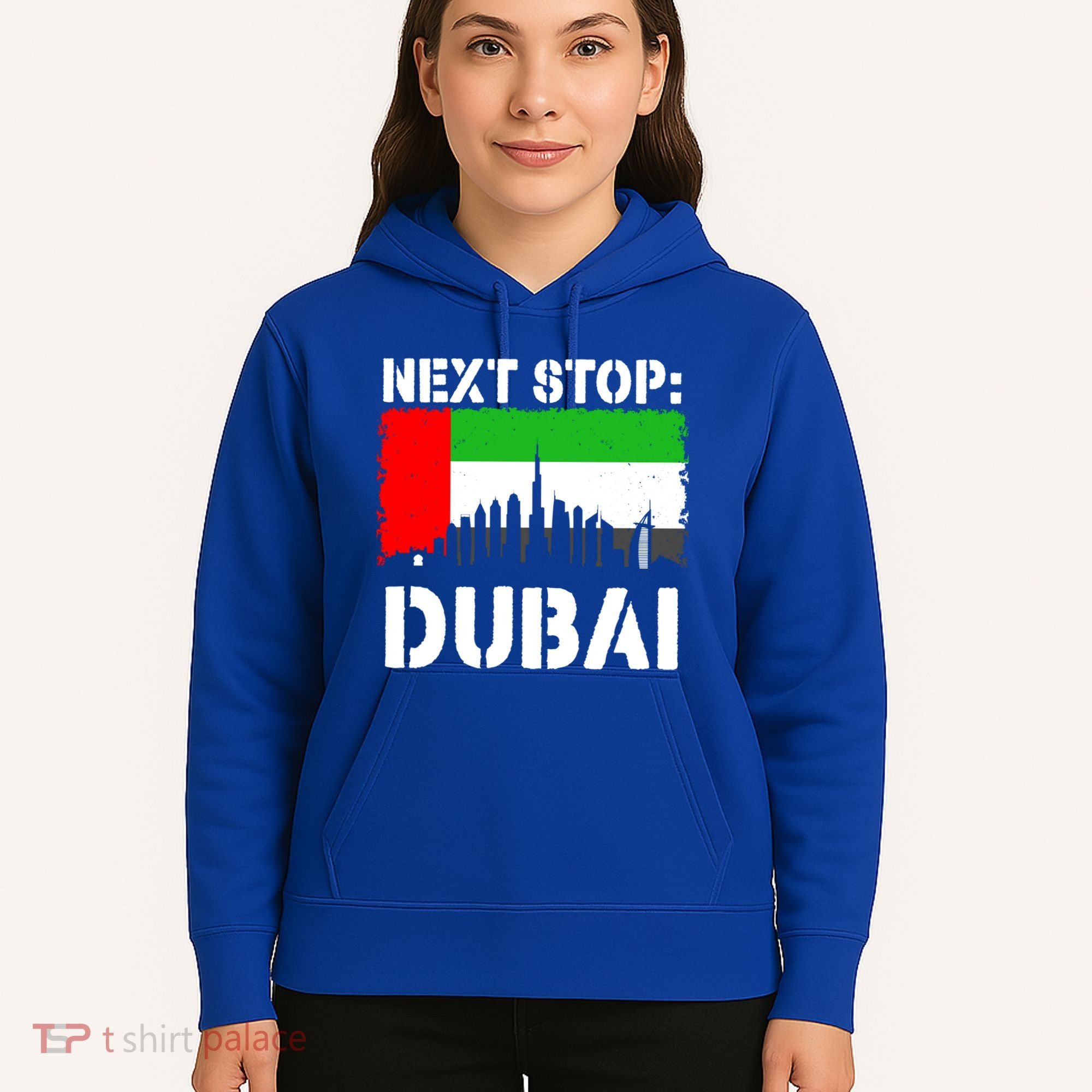 Dubai Vacation Trip Next Stop Vacay Vibes Souvenir Great Gift Hoodie