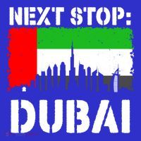 Dubai Vacation Trip Next Stop Vacay Vibes Souvenir Great Gift Coaster thumb 2