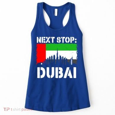 Dubai Vacation Trip Next Stop Vacay Vibes Souvenir Great Gift Women's Tank Top