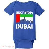 Dubai Vacation Trip Next Stop Vacay Vibes Souvenir Great Gift Baby Bodysuit thumb 0