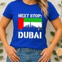 Dubai Vacation Trip Next Stop Vacay Vibes Souvenir Great Gift Women's T-Shirt thumb 2
