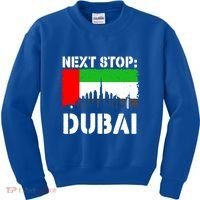 Dubai Vacation Trip Next Stop Vacay Vibes Souvenir Great Gift Kids Sweatshirt thumb 0