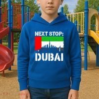 Dubai Vacation Trip Next Stop Vacay Vibes Souvenir Great Gift Kids Hoodie thumb 2
