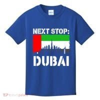 Dubai Vacation Trip Next Stop Vacay Vibes Souvenir Great Gift Kids T-Shirt thumb 0