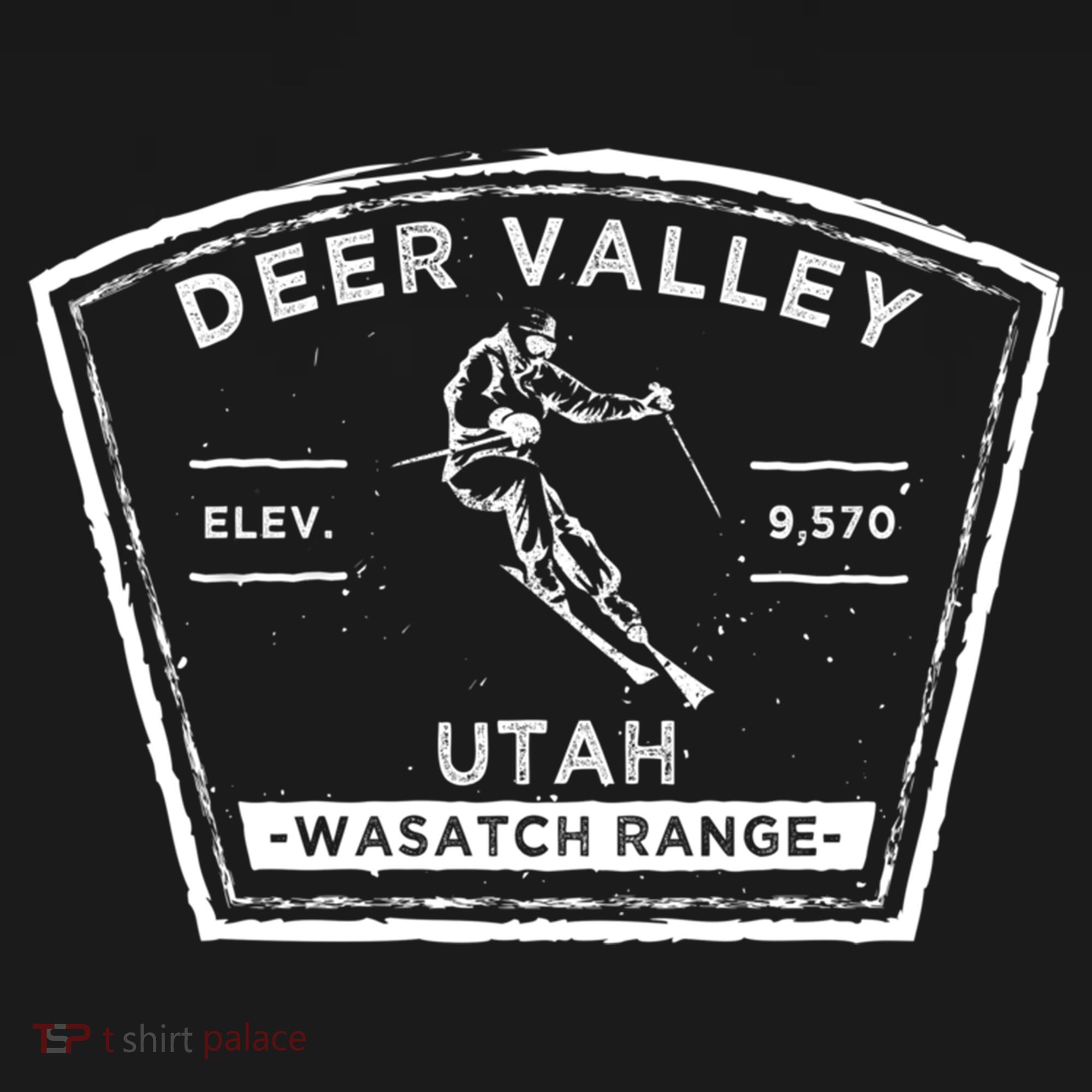 Deer Valley Utah Snow Skiing Gift Backpack