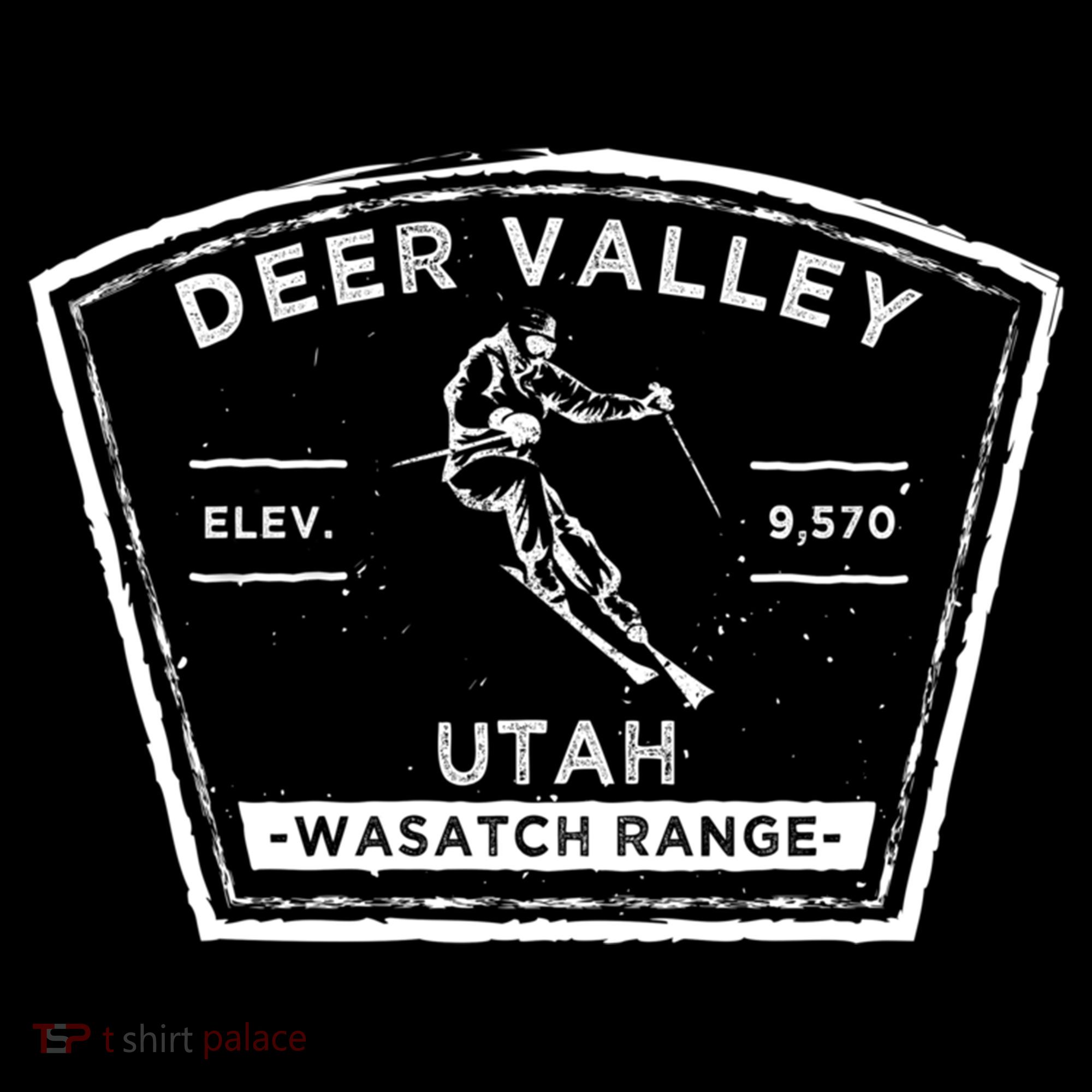 Deer Valley Utah Snow Skiing Gift Bucket Hat