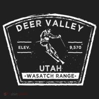 Deer Valley Utah Snow Skiing Gift Beanie thumb 2