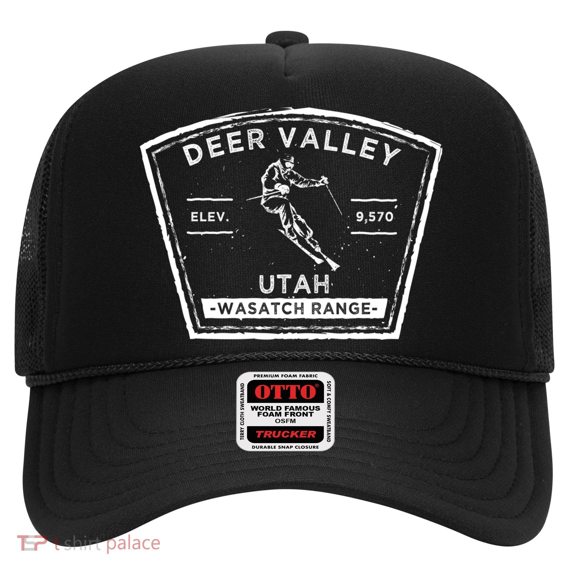 Deer Valley Utah Snow Skiing Gift Hat
