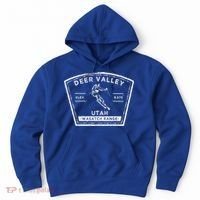 Deer Valley Utah Snow Skiing Gift Hoodie thumb 0