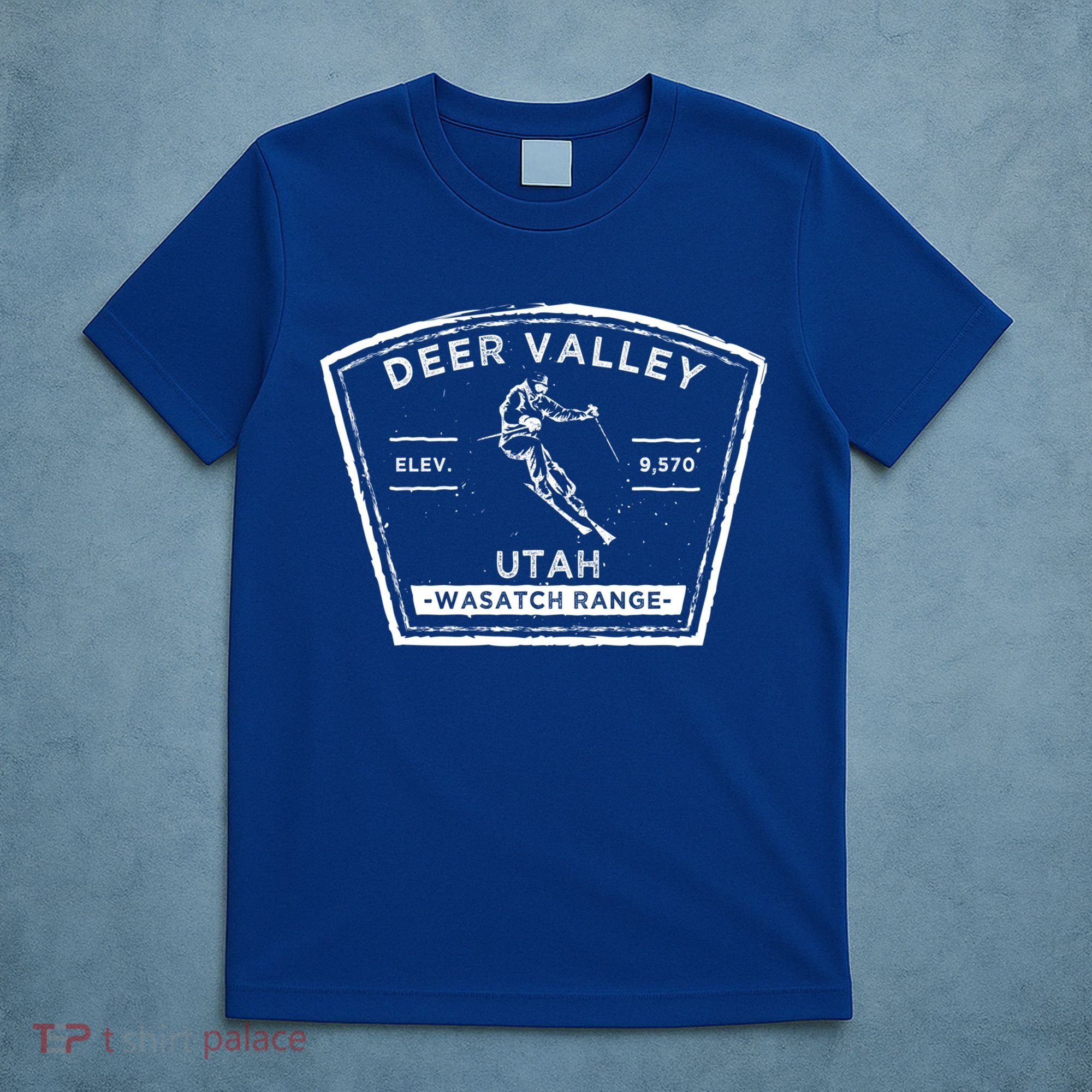Deer Valley Utah Snow Skiing Gift T-Shirt
