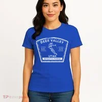 Deer Valley Utah Snow Skiing Gift Women's T-Shirt thumb 4