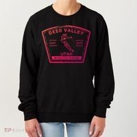 Deer Valley Utah Snow Skiing Gift Women's Sweatshirt thumb 0