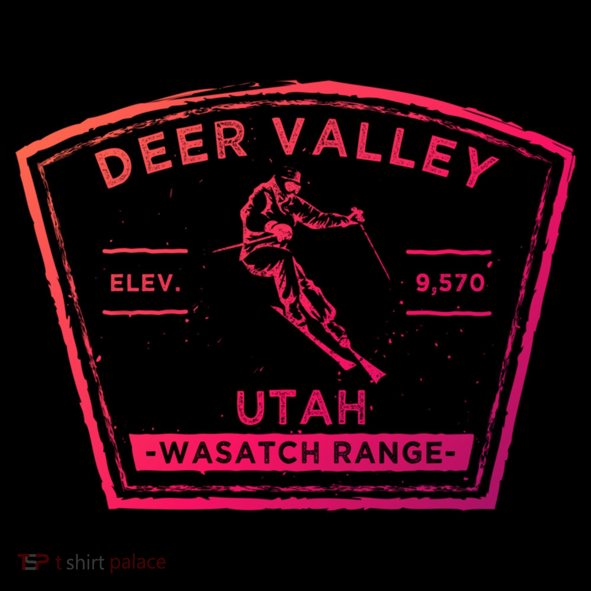 Deer Valley Utah Snow Skiing Gift Coffee Mug