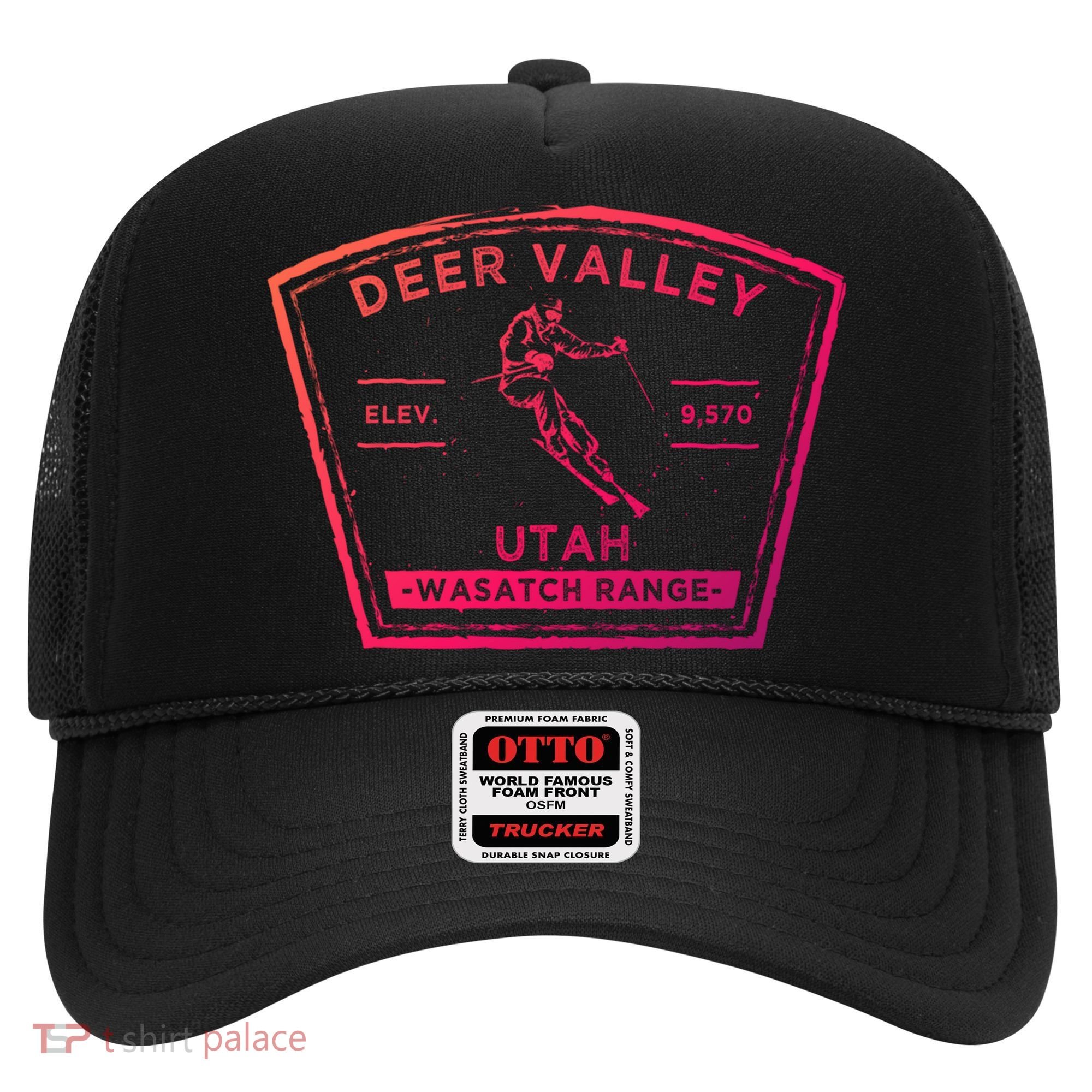 Deer Valley Utah Snow Skiing Gift Hat