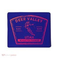 Deer Valley Utah Snow Skiing Gift Mousepad thumb 0
