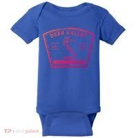 Deer Valley Utah Snow Skiing Gift Baby Bodysuit thumb 0