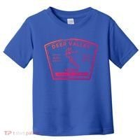 Deer Valley Utah Snow Skiing Gift Toddler T-Shirt thumb 0
