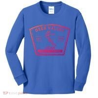 Deer Valley Utah Snow Skiing Gift Kids Long Sleeve Shirt thumb 0