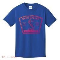 Deer Valley Utah Snow Skiing Gift Kids T-Shirt thumb 0