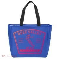 Deer Valley Utah Snow Skiing Gift Tote Bag thumb 0